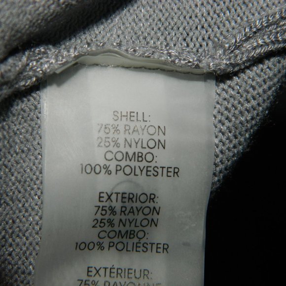 Calvin Klein Knit Sweater Dress Gray Size XL (AA-18) - Picture 4 of 5